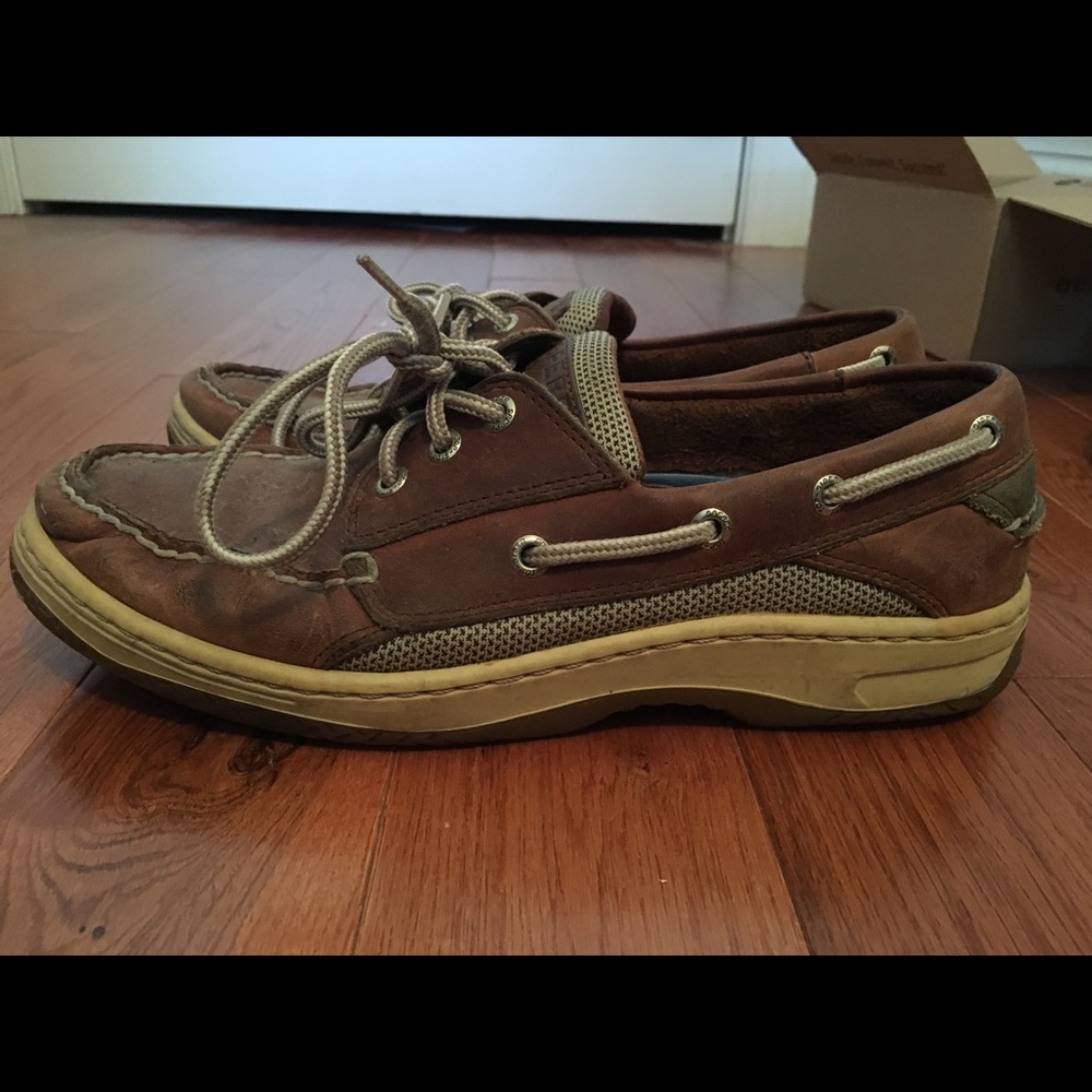 Mens Brown Sperrys